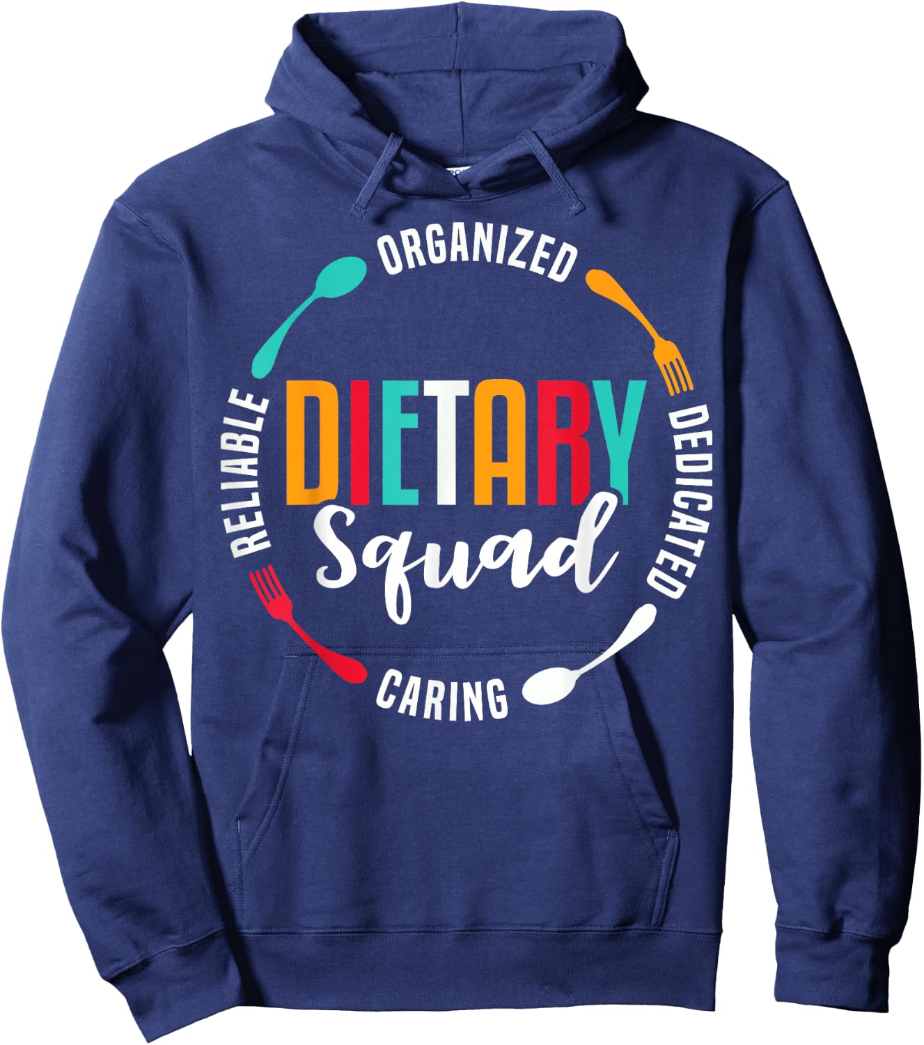 Dietary Squad Appreciation Dietary Worker Hoodie - Hoodie | Navy