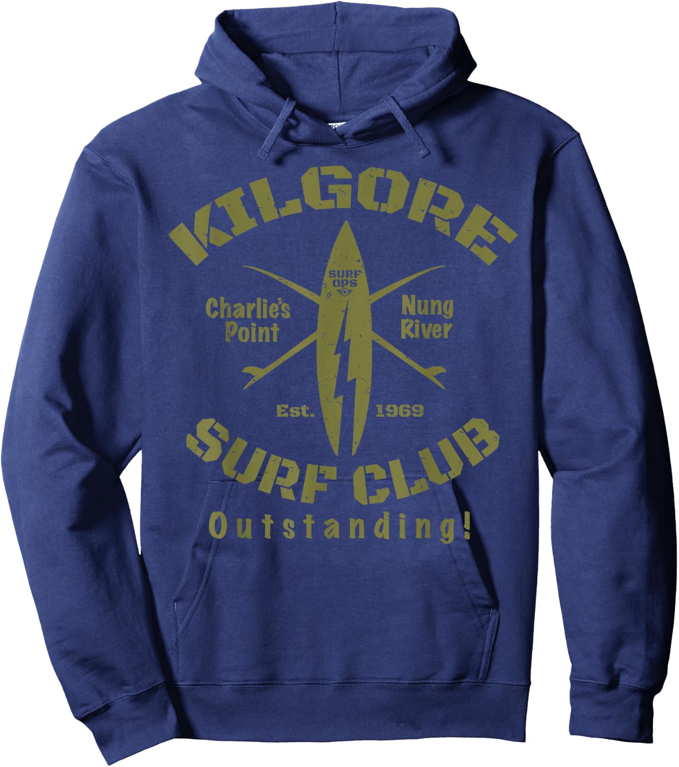 Surf Ops Kilgore Surf Club OUTSTANDING Hoodie - Hoodie | Navy