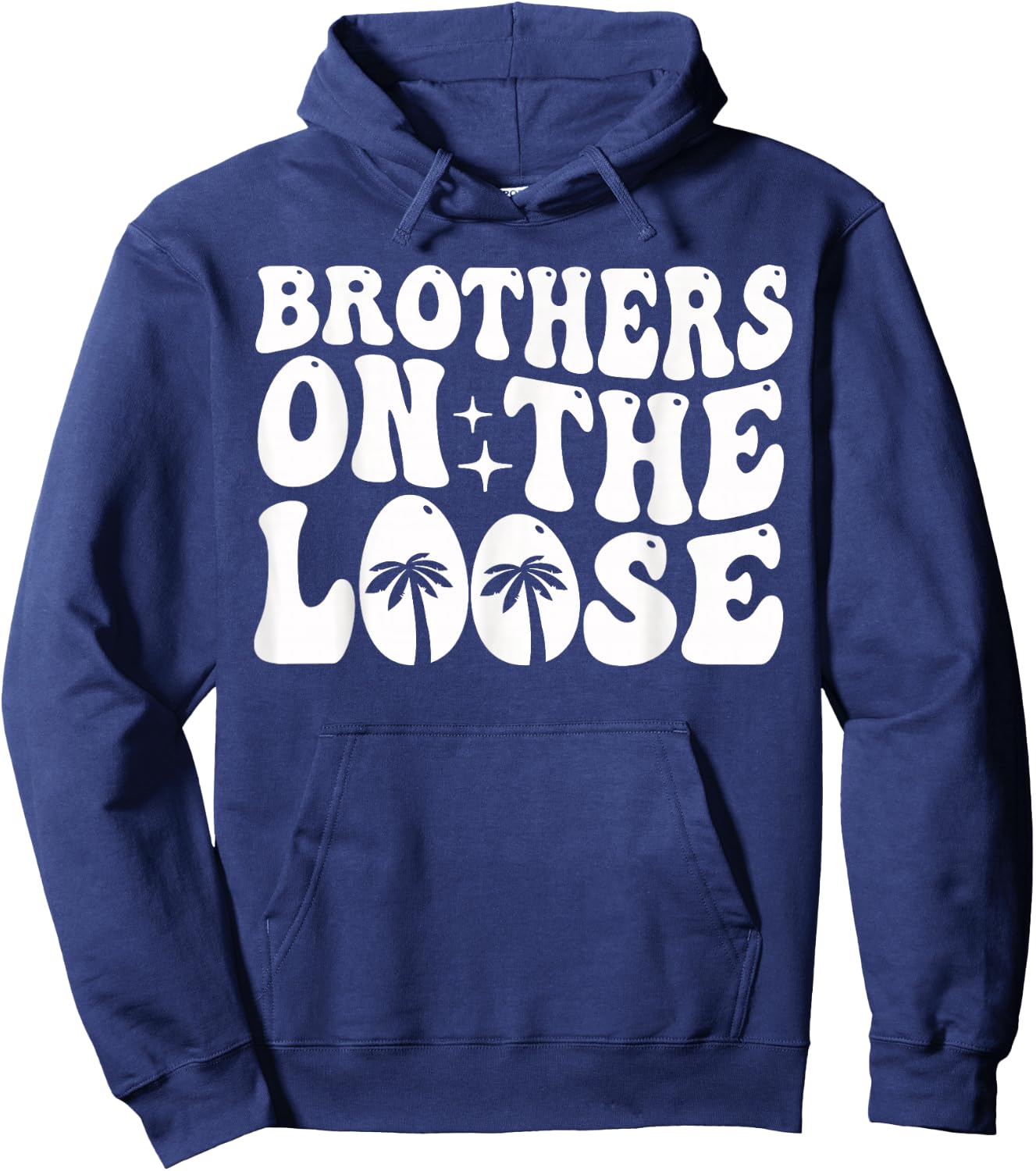Brothers On The Loose Siblings Brothers Trip Hoodie - Hoodie | Navy