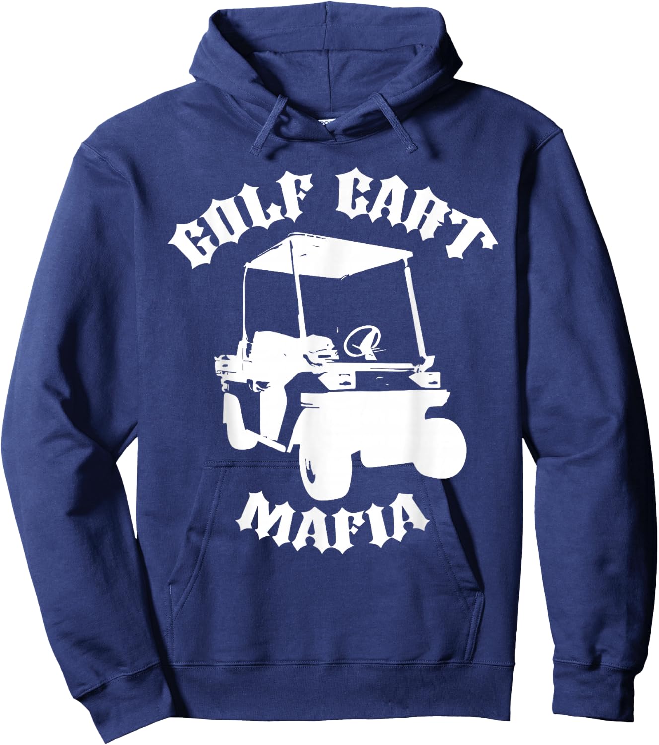 Golf Cart Mafia funny design Hoodie - Hoodie | Navy