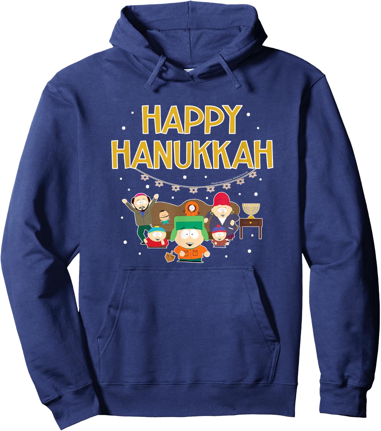 South Park - Happy Hanukkah Hoodie - Hoodie | Navy