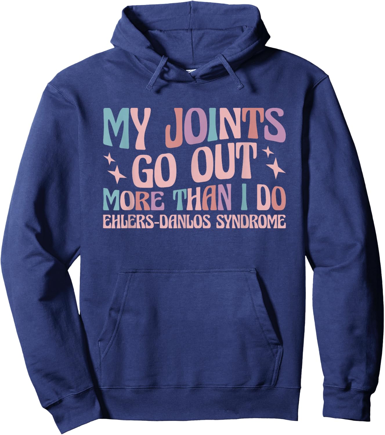 Ehlers Danlos Syndrome EDS Awareness Hoodie - Hoodie | Navy