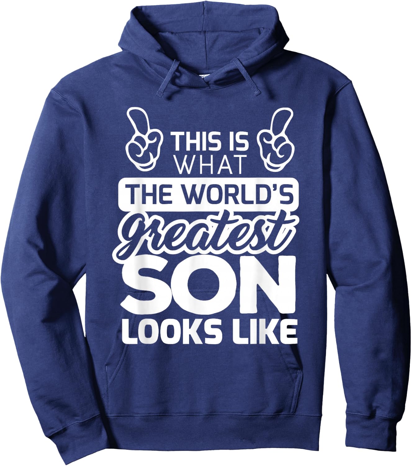 World's Greatest Son Best Son Ever Hoodie - Hoodie | Navy