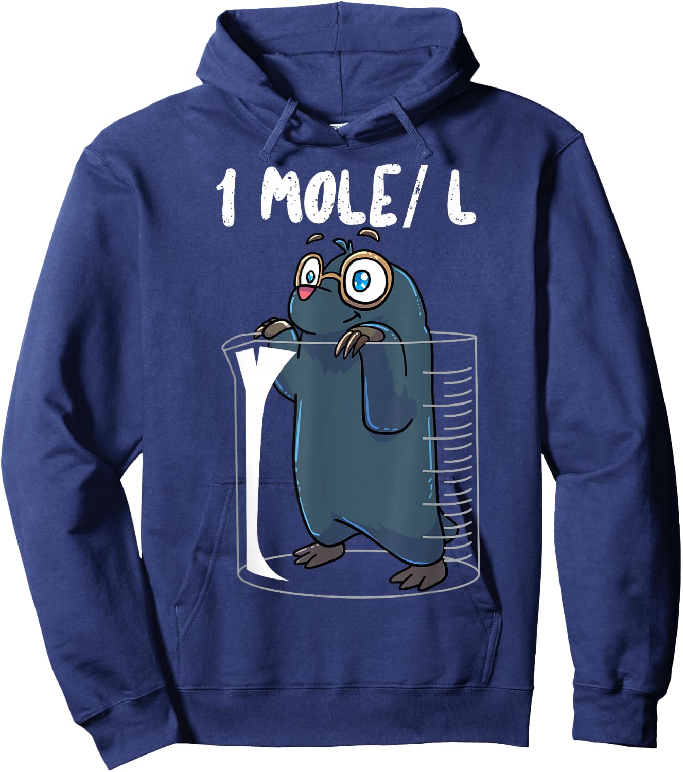 Chemistry Chemist Student Science Teacher Mole Hoodie - Hoodie | Navy