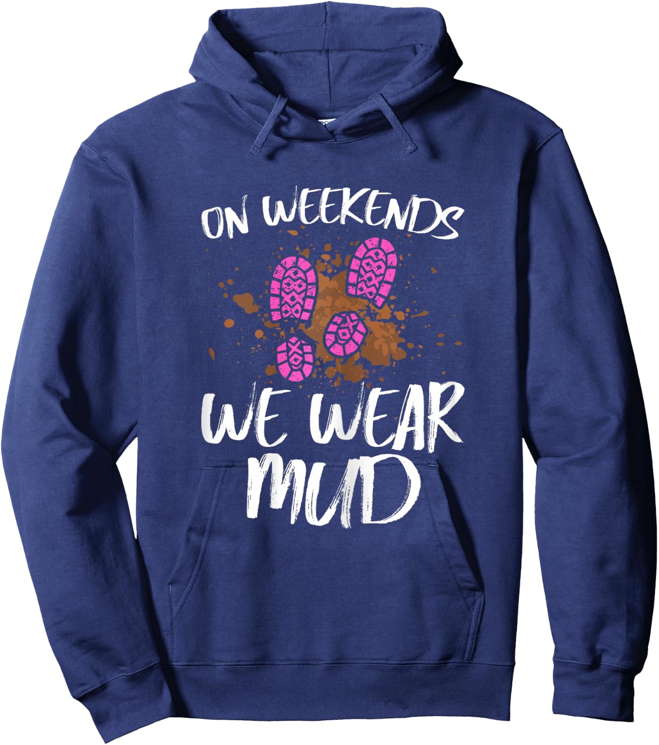 Mud girl run Hoodie - Hoodie | Navy