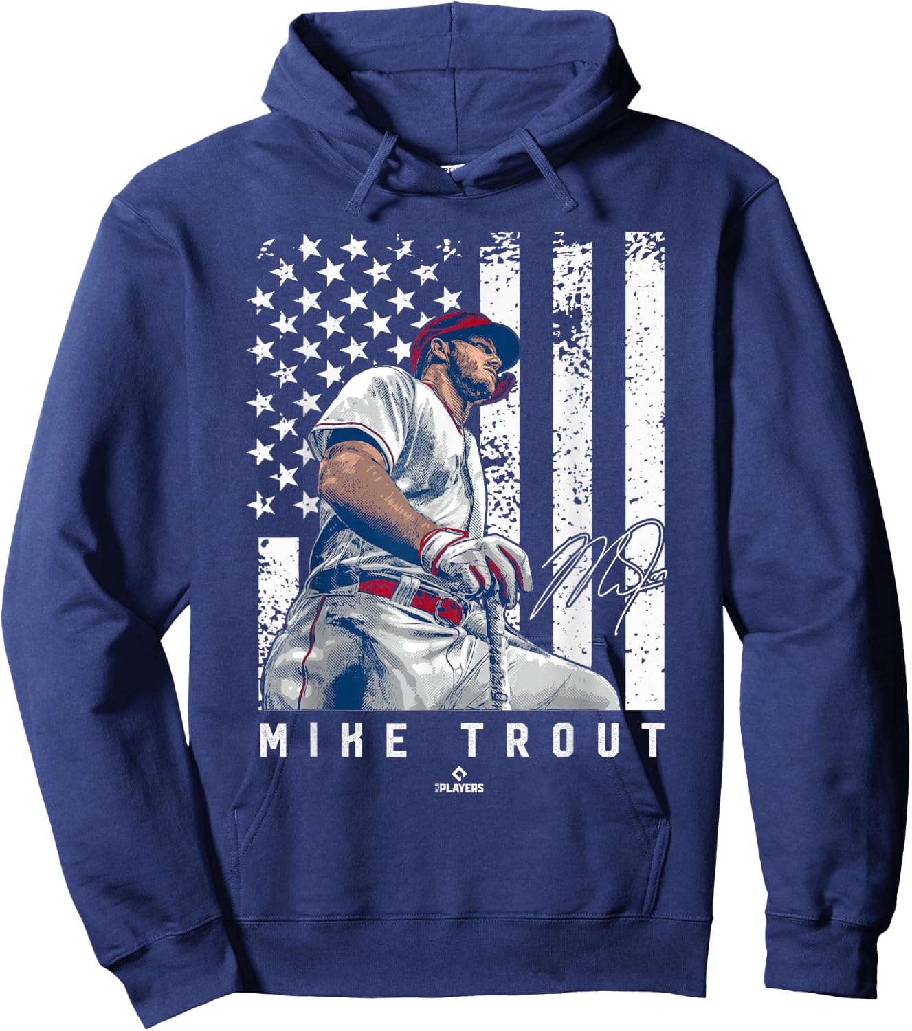 Show Your Pride Mike Trout Los Angeles MLBPA Hoodie - Hoodie | Navy