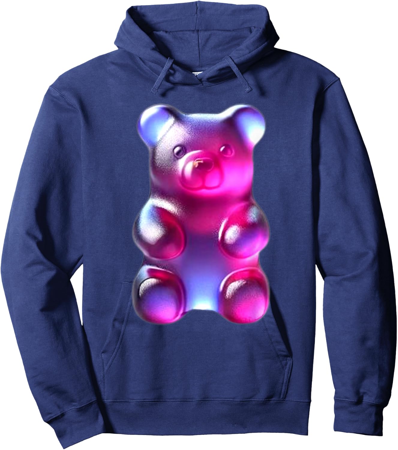 Indigo Purple Gummy Bear Hoodie - Hoodie | Navy