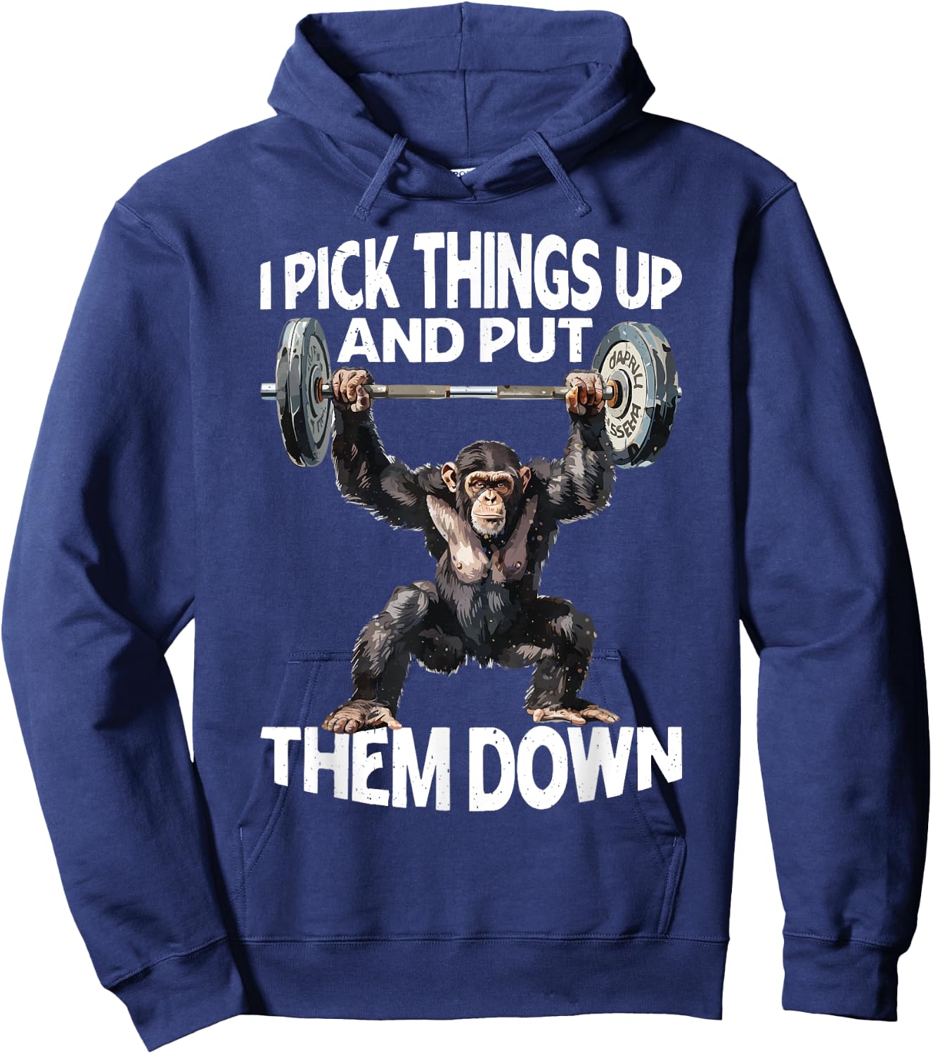 I Pick Things Up And Put Them Down _ Hoodie - Hoodie | Navy