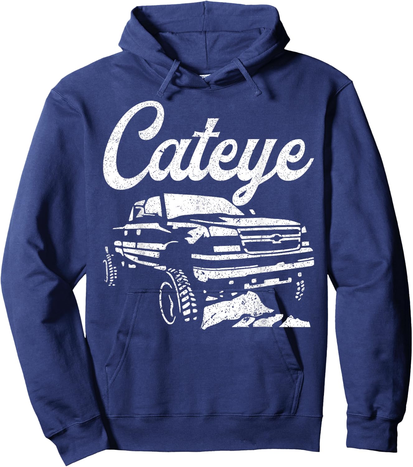 Cateye chevys truck Hoodie - Hoodie | Navy