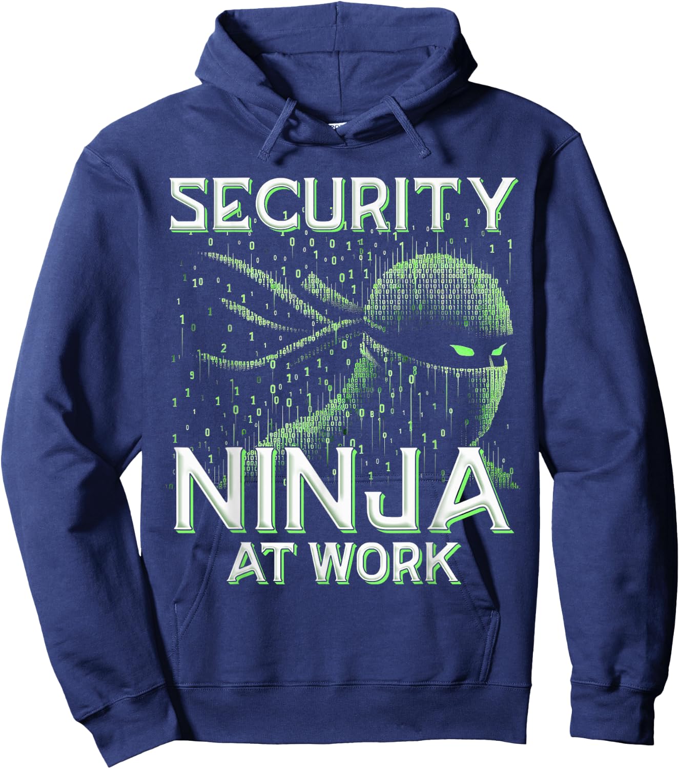 Penetration Tester Security Ninja at work Hoodie - Hoodie | Navy