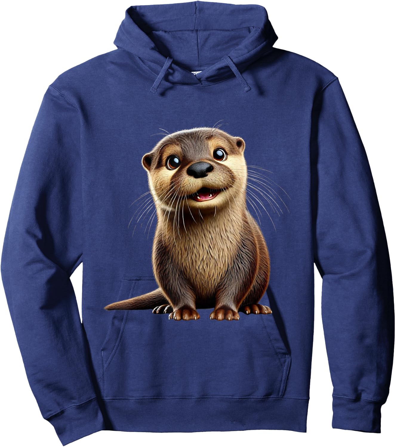 Adorable Otter Hoodie - Hoodie | Navy