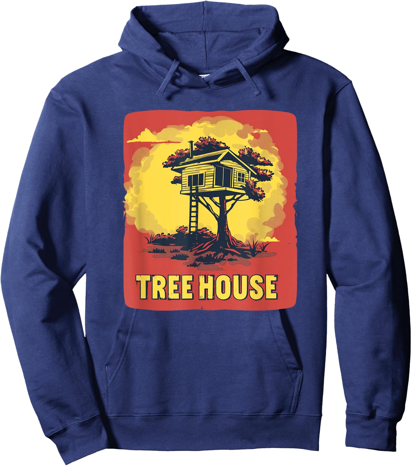Happy Treehouse Outfit for Boys and Girls Hoodie - Hoodie | Navy