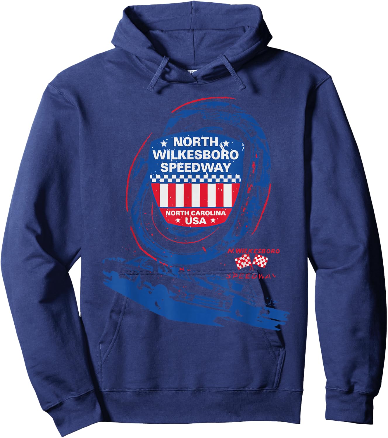 North Wilkesboro Speedway Hoodie - Hoodie | Navy