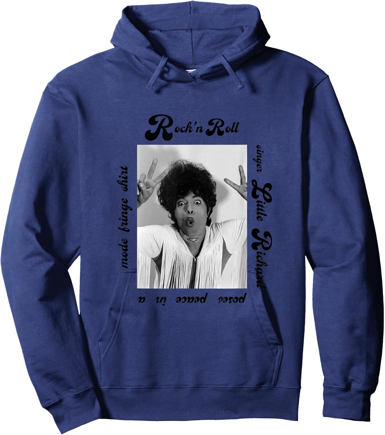 Little Richard_001 Hoodie - Hoodie | Navy