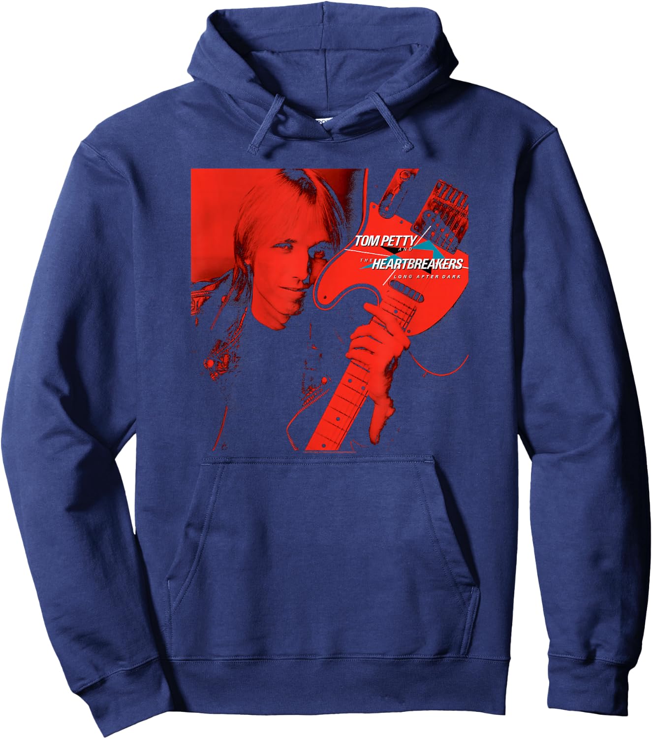 Tom Petty Long After Dark Album Cover Photo Hoodie - Hoodie | Navy
