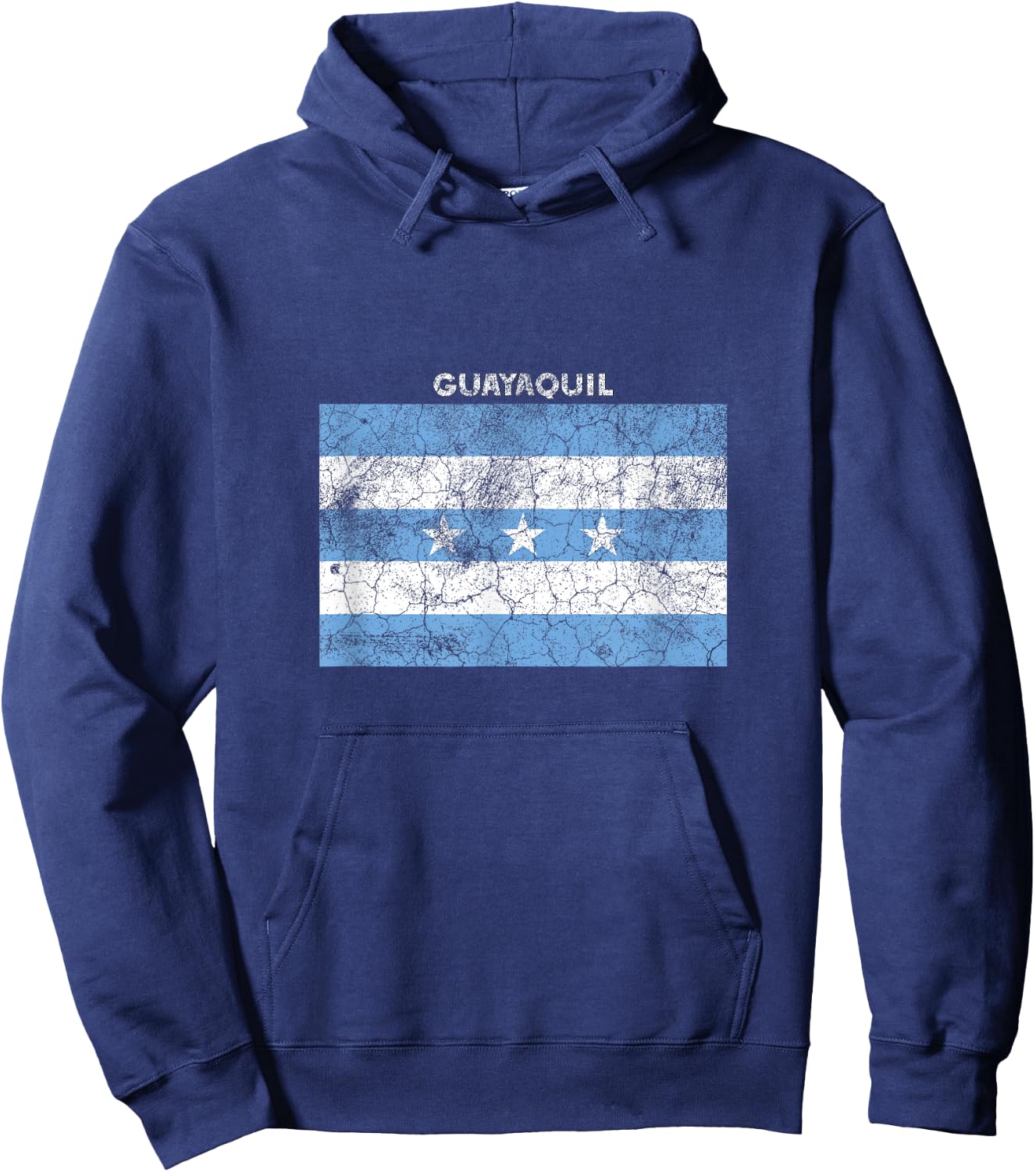 Vintage Guayaquil State Flag Hoodie - Hoodie | Navy