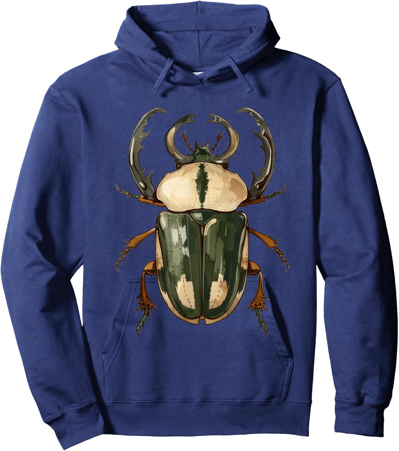 Hercules Beetle Vintage Hoodie - Hoodie | Navy
