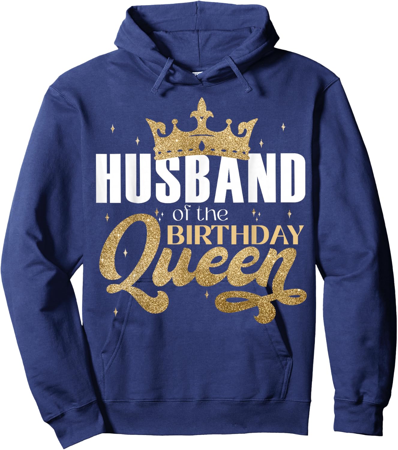 Husband Of The Birthday Queen Party Hoodie - Hoodie | Navy