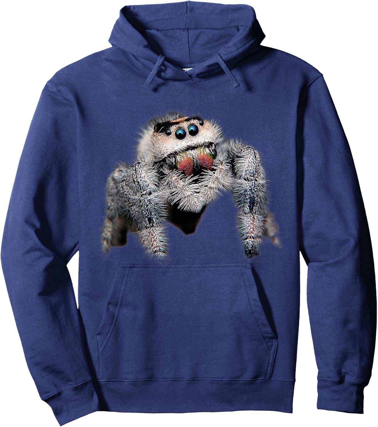 Arachnid Pet Spider Salticidae - Cute Spider Hoodie - Hoodie | Navy