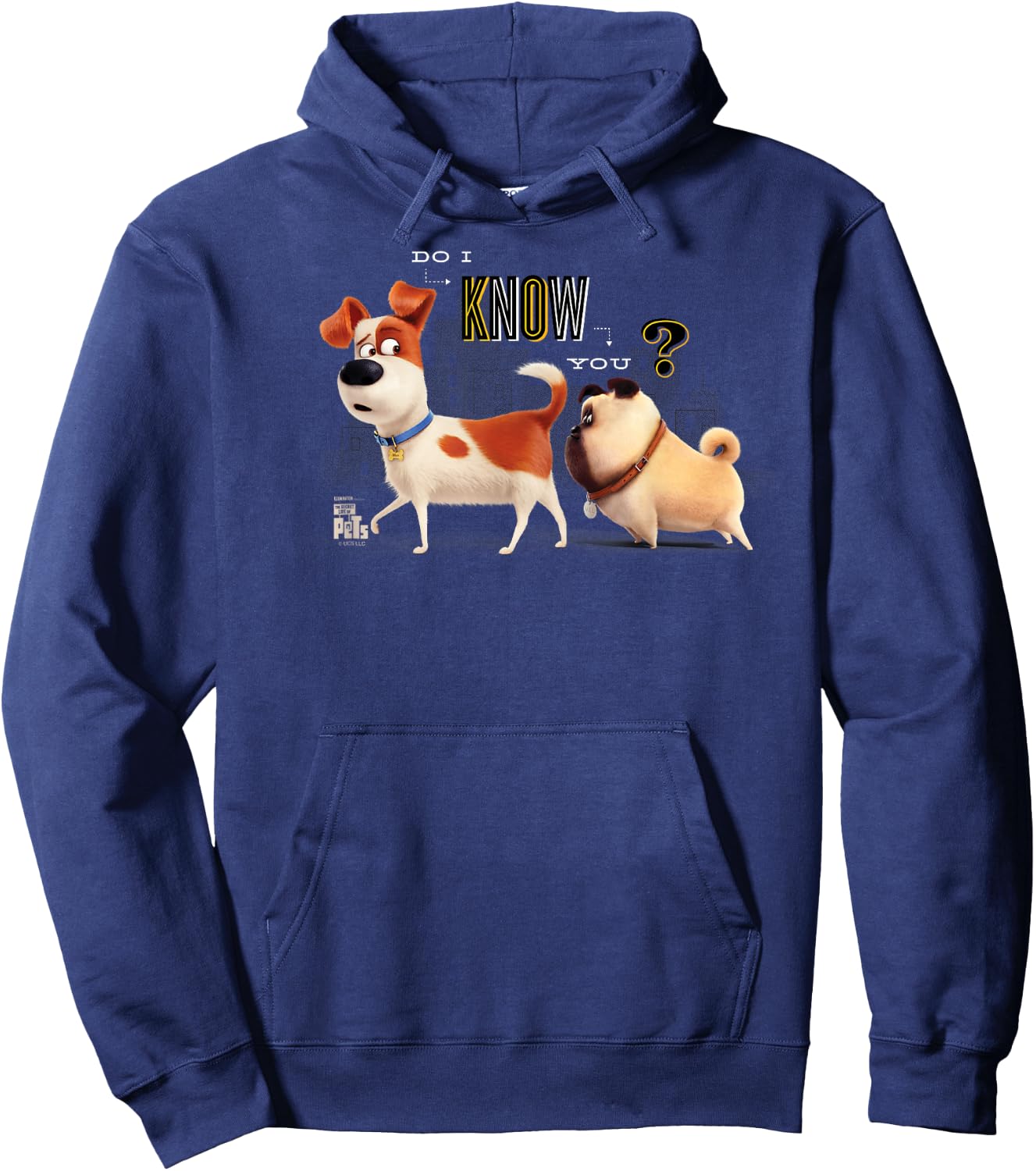 The Secret Life of Pets Max & Mel Do I Know You Hoodie - Hoodie | Navy