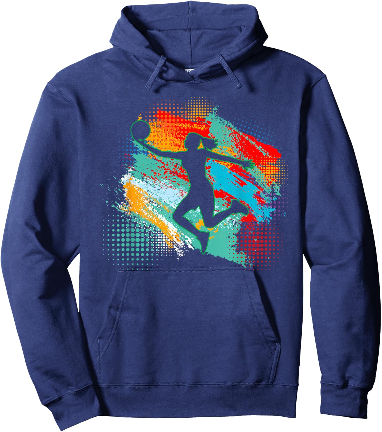 Basketball Sports Fan Women Girls Player Hoodie - Hoodie | Navy
