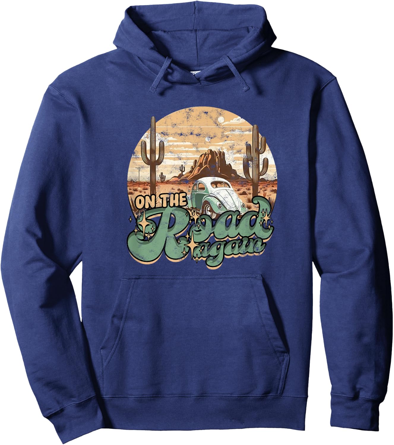 On The Road Again Hoodie - Hoodie | Navy