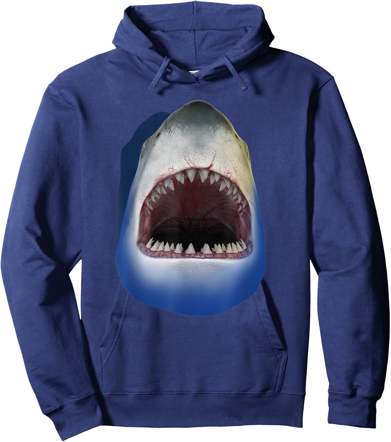 Shark Face, Sharks Costume Hoodie - Hoodie | Navy