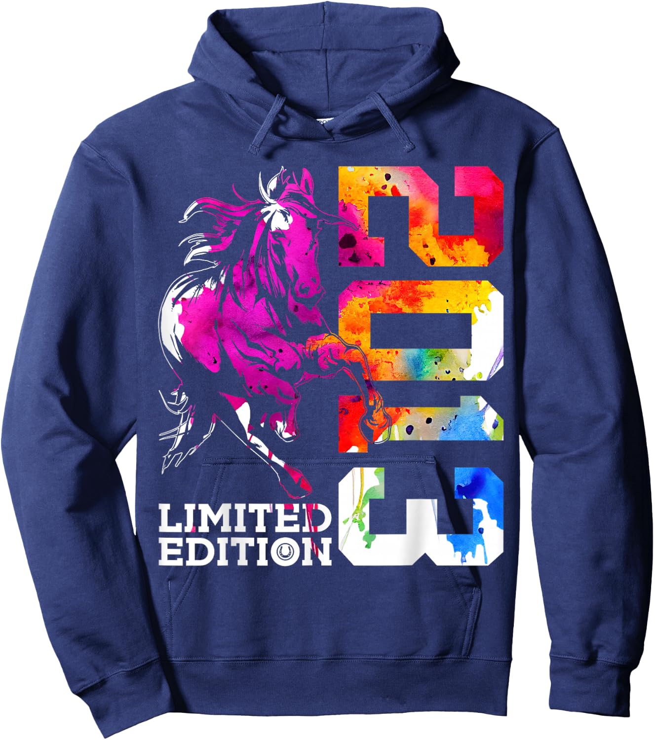 Limited Edition 2013 Riding Horse 13th Birthday Hoodie - Hoodie | Navy