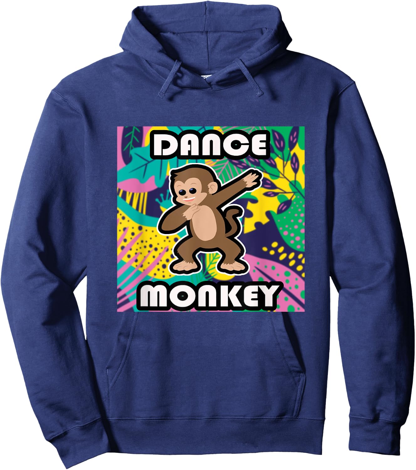 Dance Monkey Dancing Monkey Hoodie - Hoodie | Navy