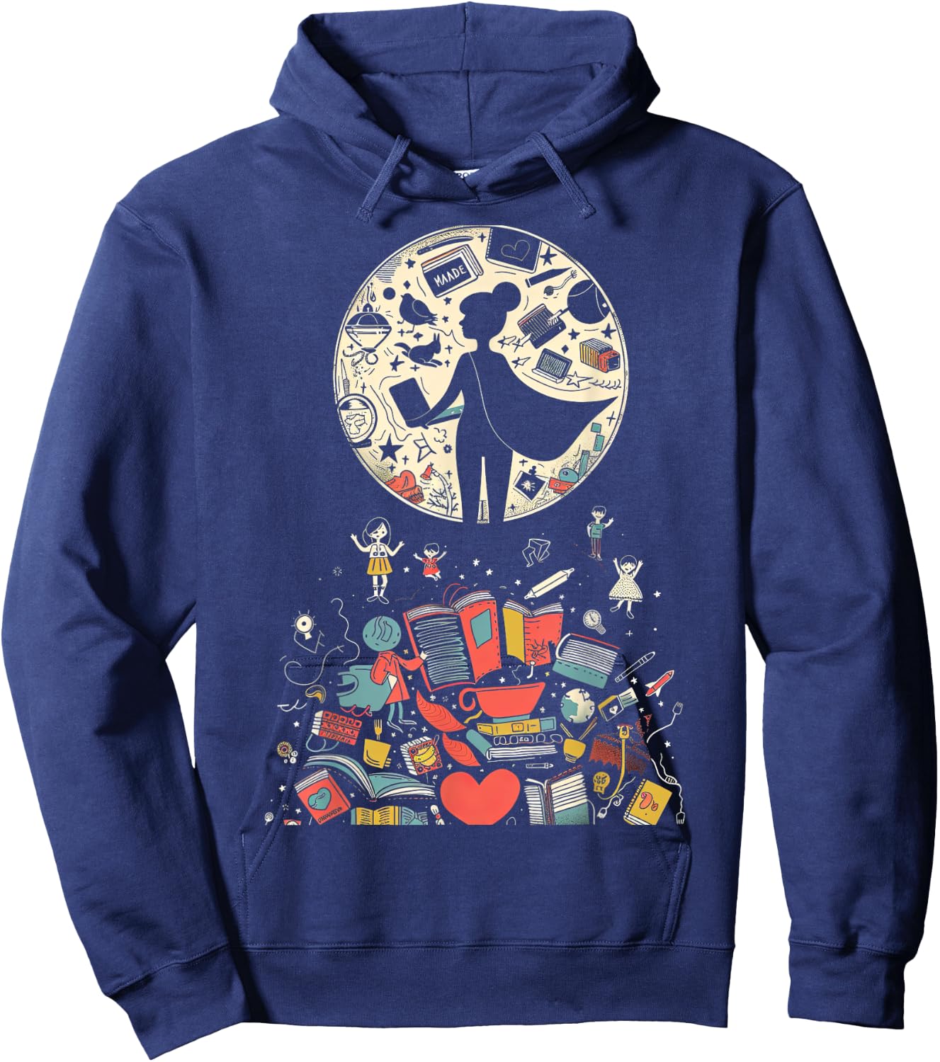 Superhero Mom Hoodie - Hoodie | Navy