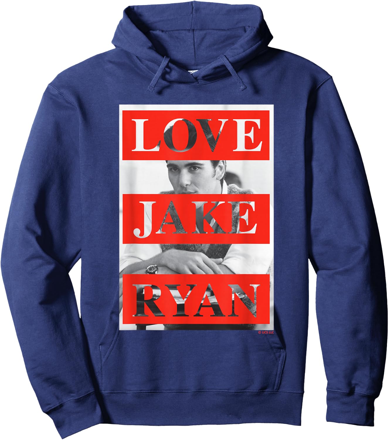 Sixteen Candles Love Jake Ryan Eighties Movie Hoodie - Hoodie | Navy