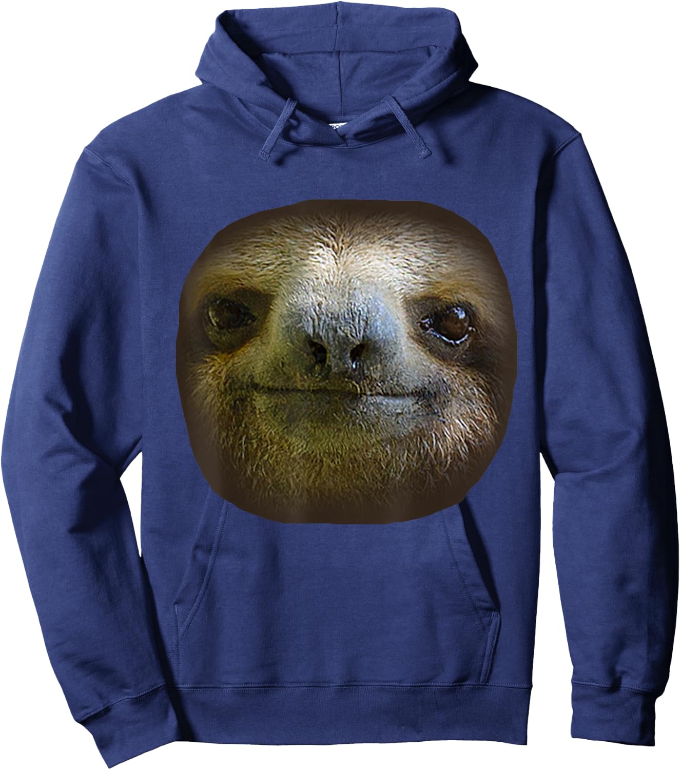 Sloth Face, Sloths Costume Hoodie - Hoodie | Navy