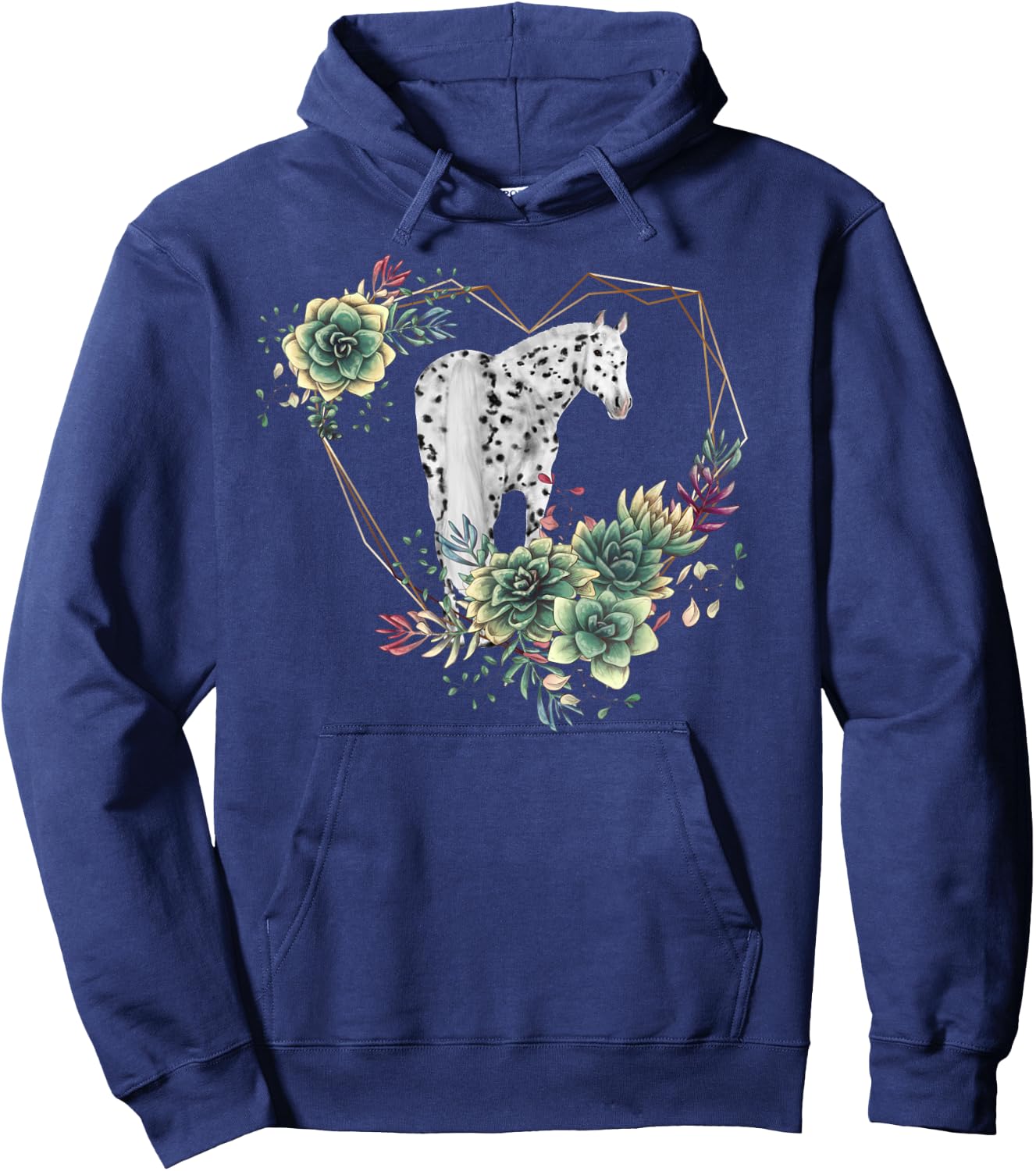 Appaloosa Horse Leopard Pattern Appaloosa Hoodie - Hoodie | Navy