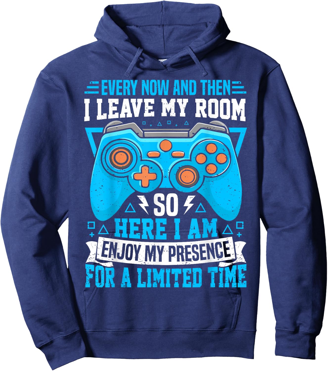 Funny Gamer Art Women Gaming Gamer Video Game Hoodie - Hoodie | Navy