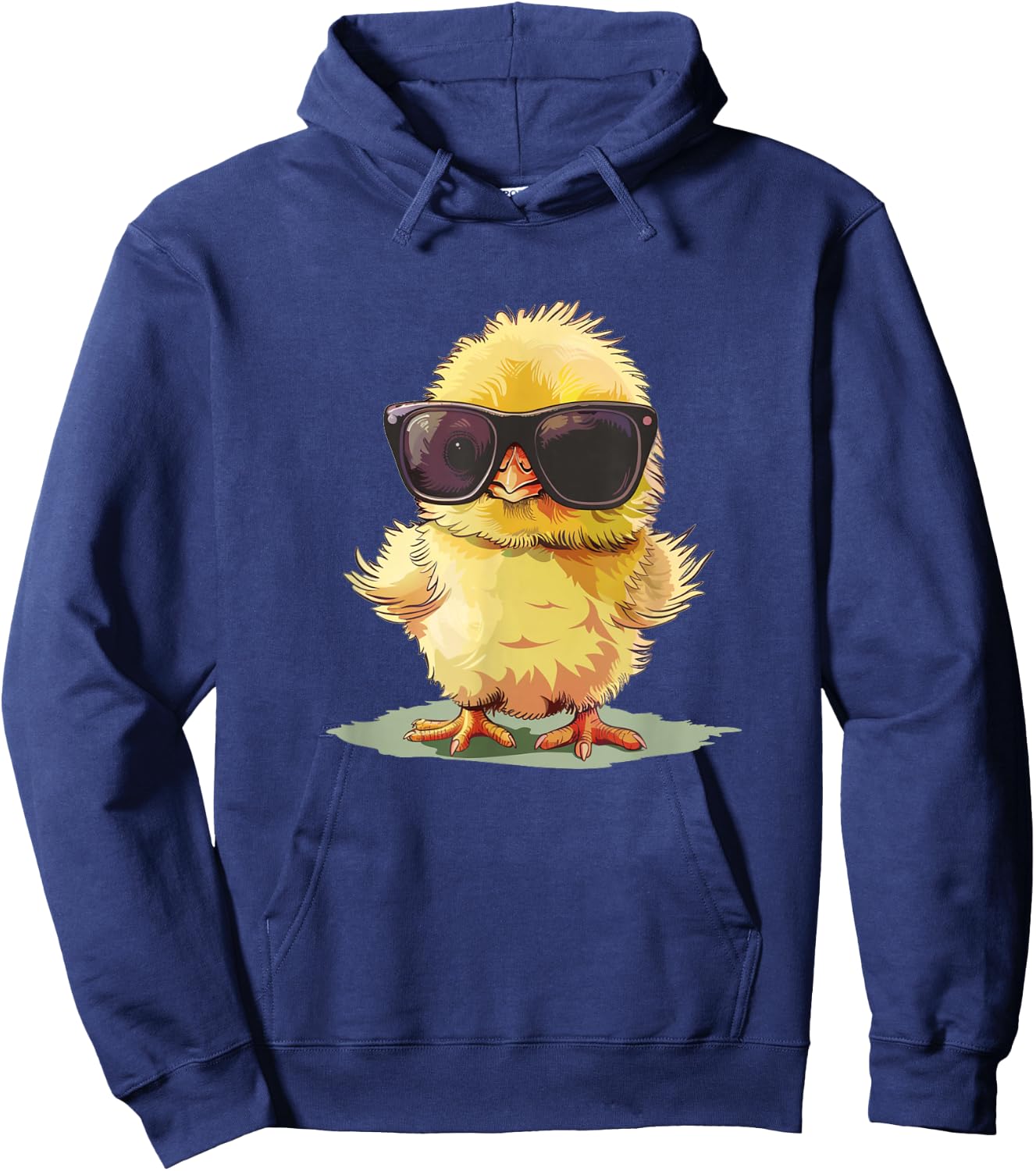 Cool Baby Poultry Costume with Sunglasses Hoodie - Hoodie | Navy