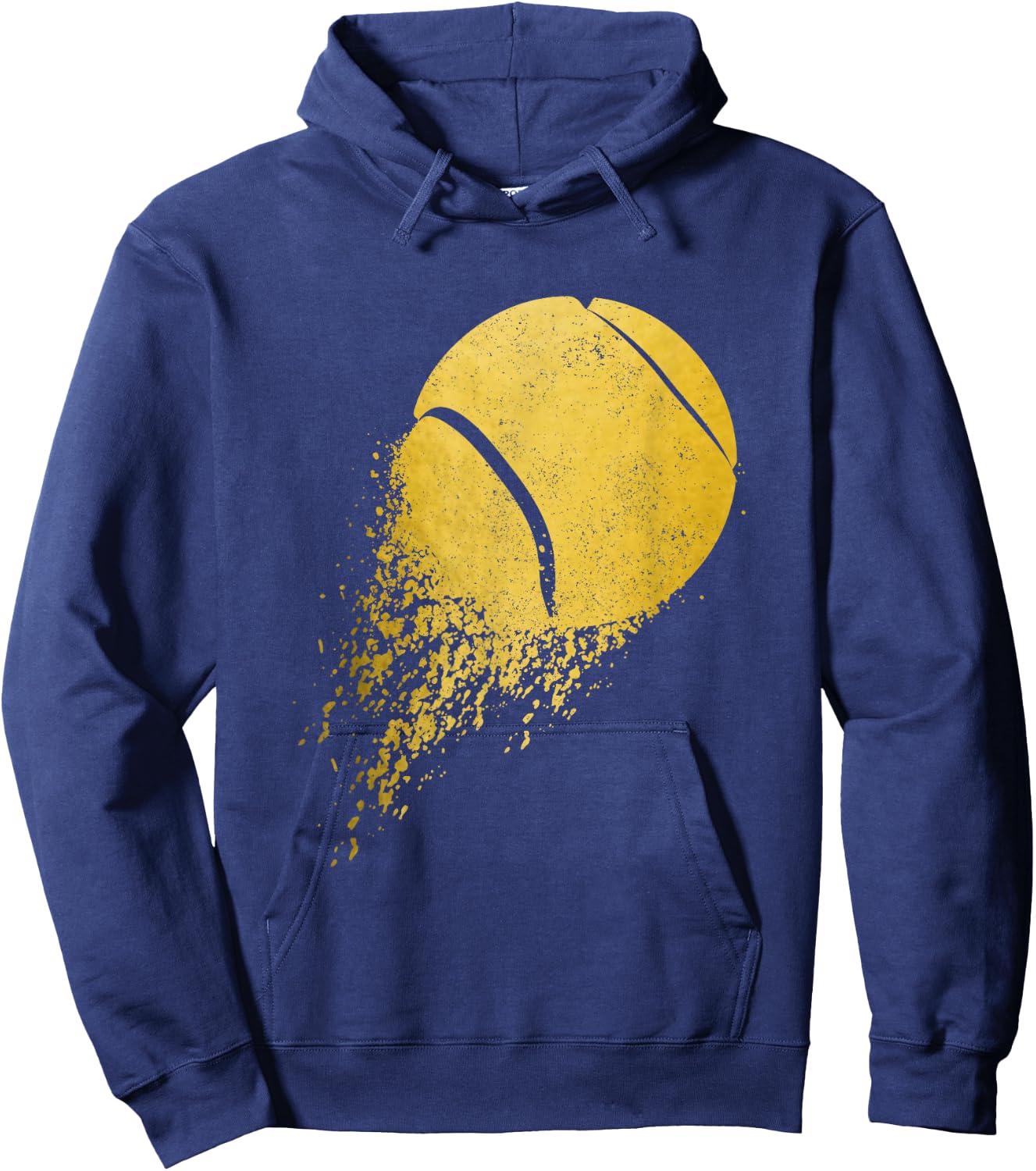 Tennis Player Sport Vintage Men Women Tennis Hoodie - Hoodie | Navy