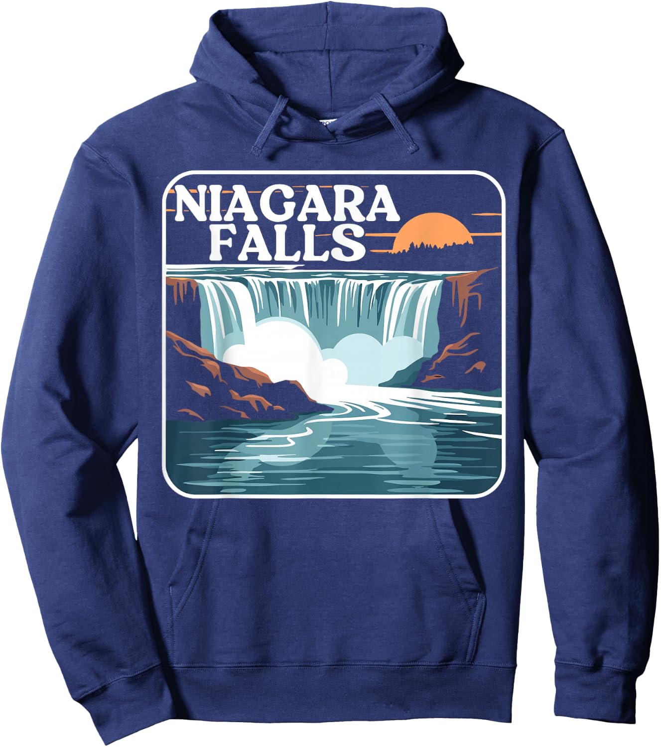 Niagara Falls Hoodie - Hoodie | Navy
