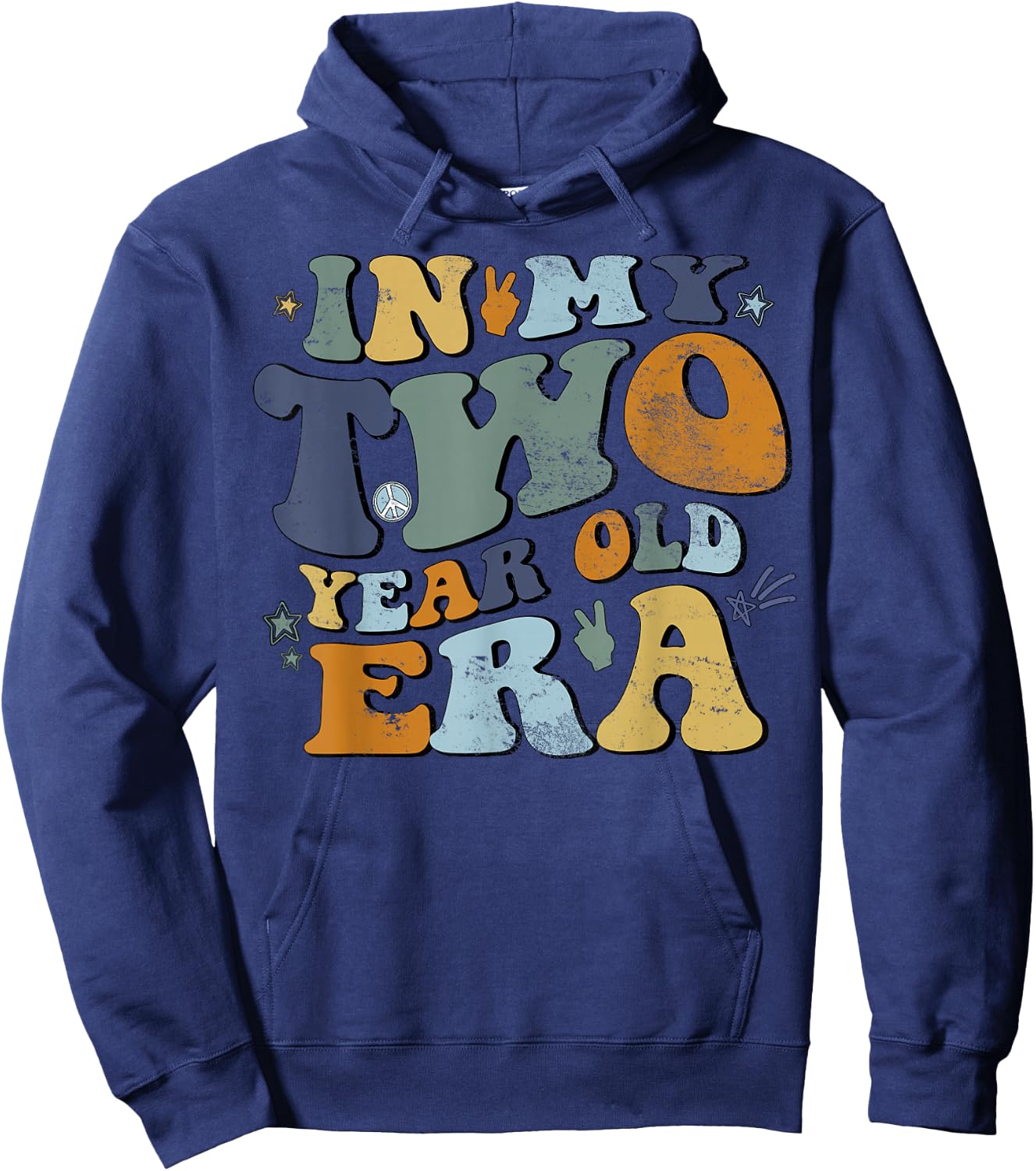 In My Two Year Old Era Hoodie - Hoodie | Navy