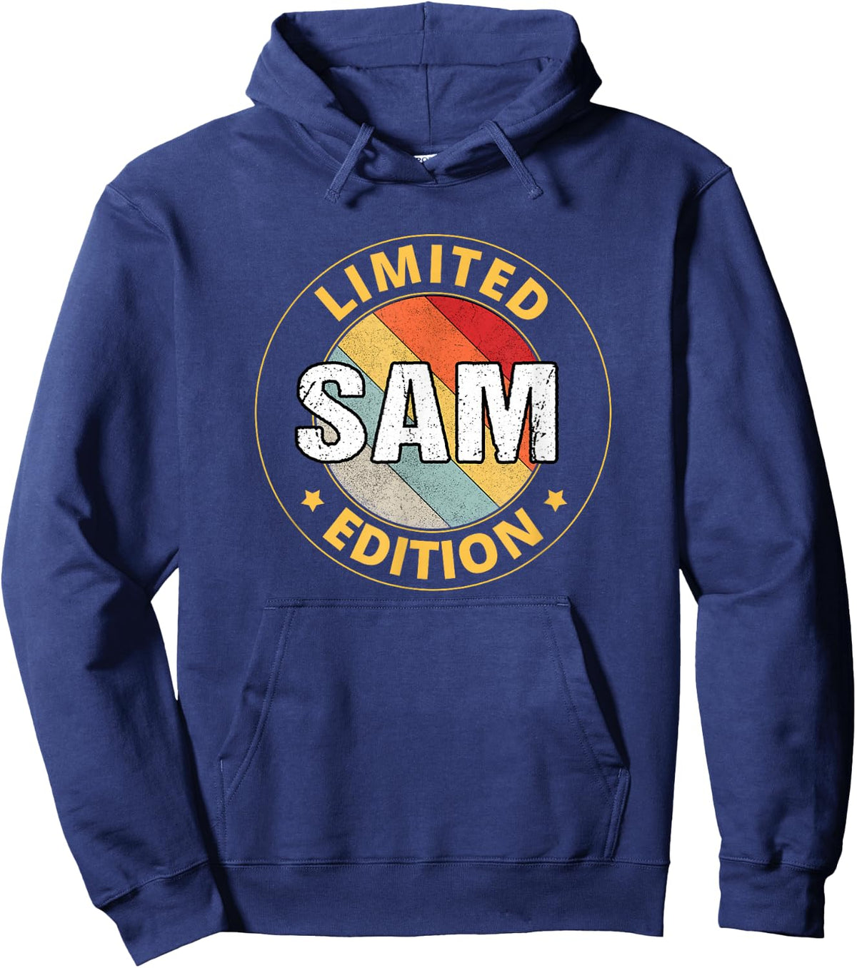 Sam Name Hoodie - Hoodie | Navy