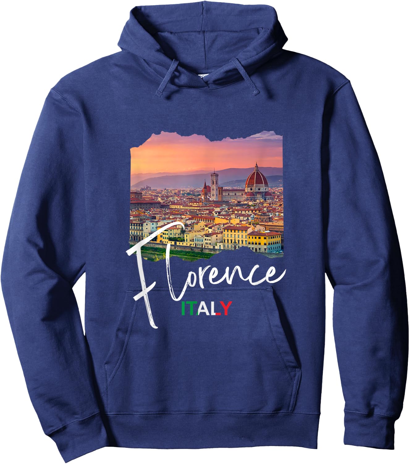 Italy Florence Souvenir / Florence Hoodie - Hoodie | Navy