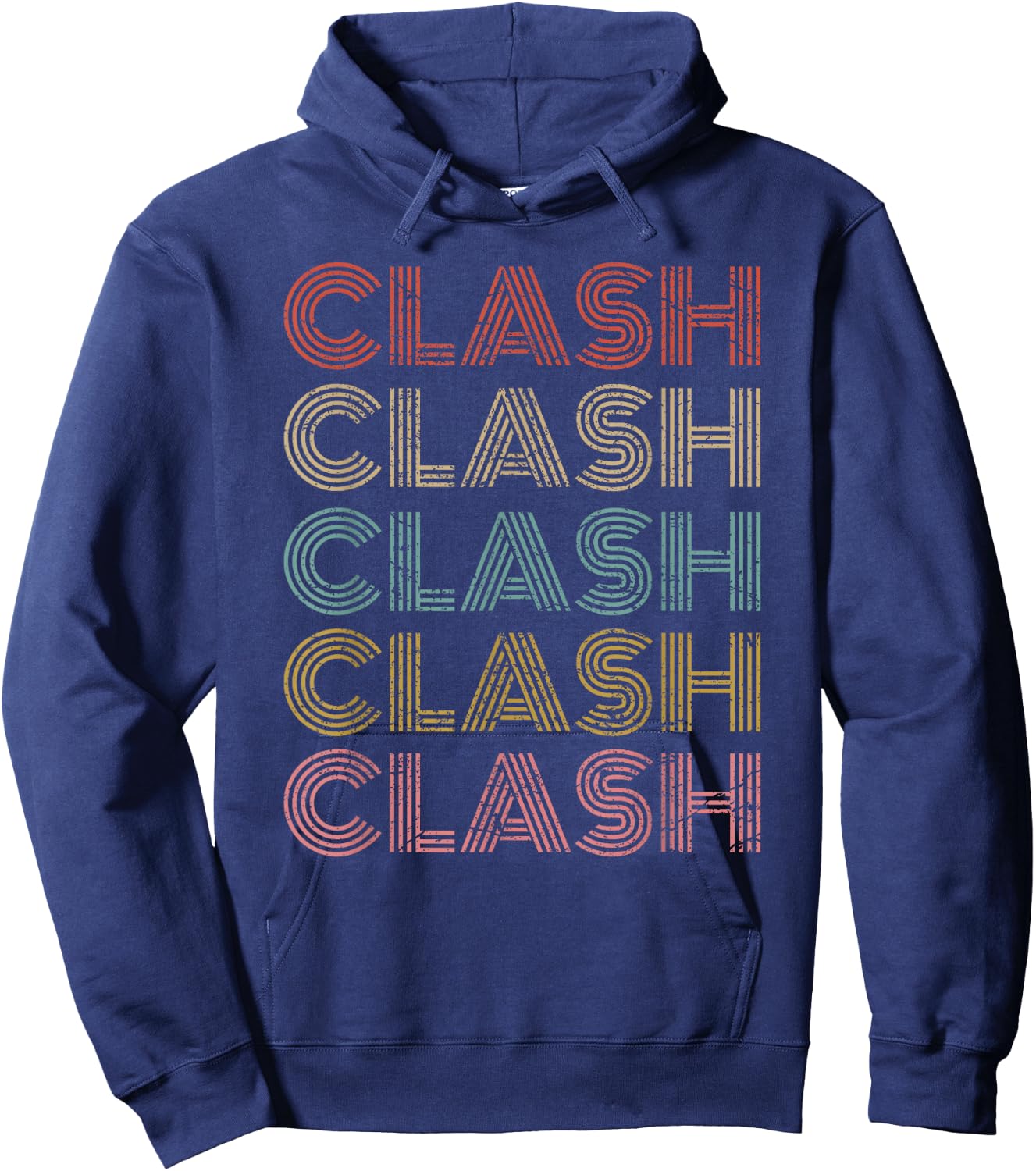 Clash Outfit Kids Teens Retro Gamer Hoodie - Hoodie | Navy