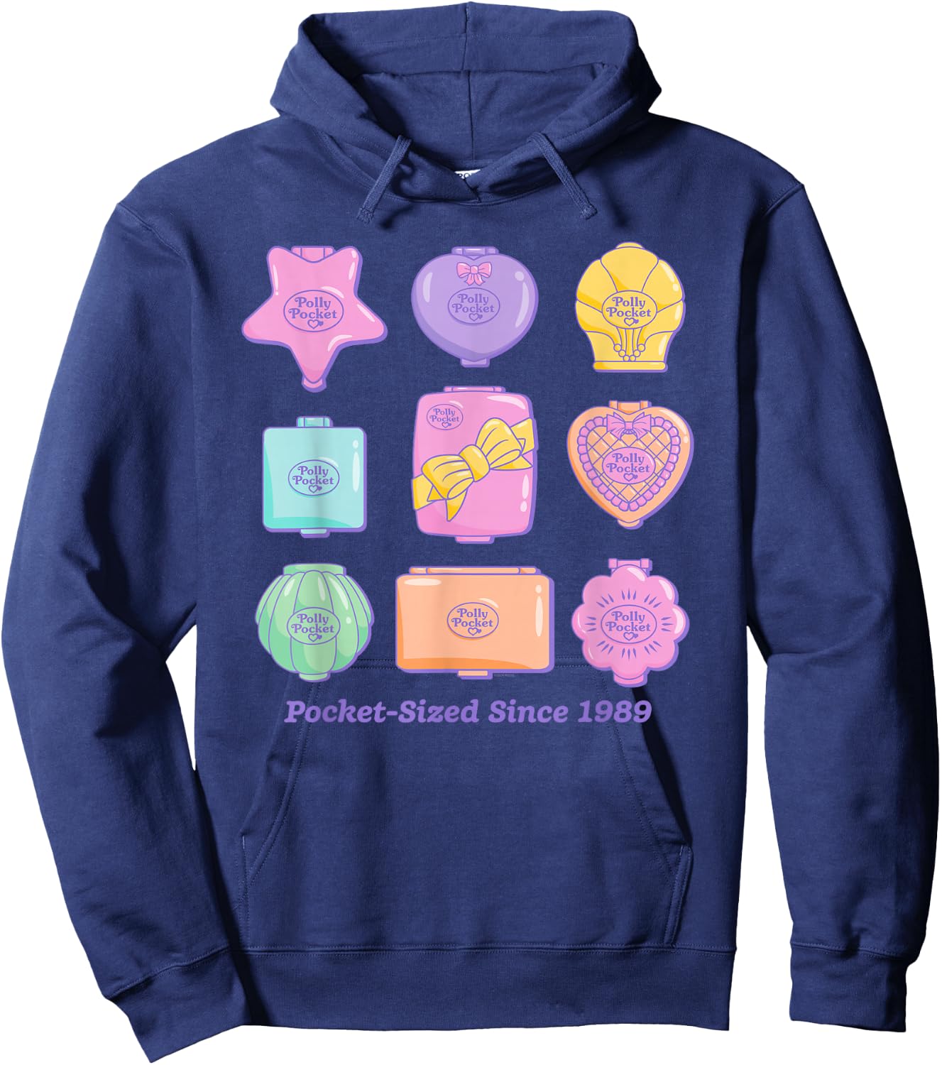Polly Pocket - Compact Club Hoodie - Hoodie | Navy