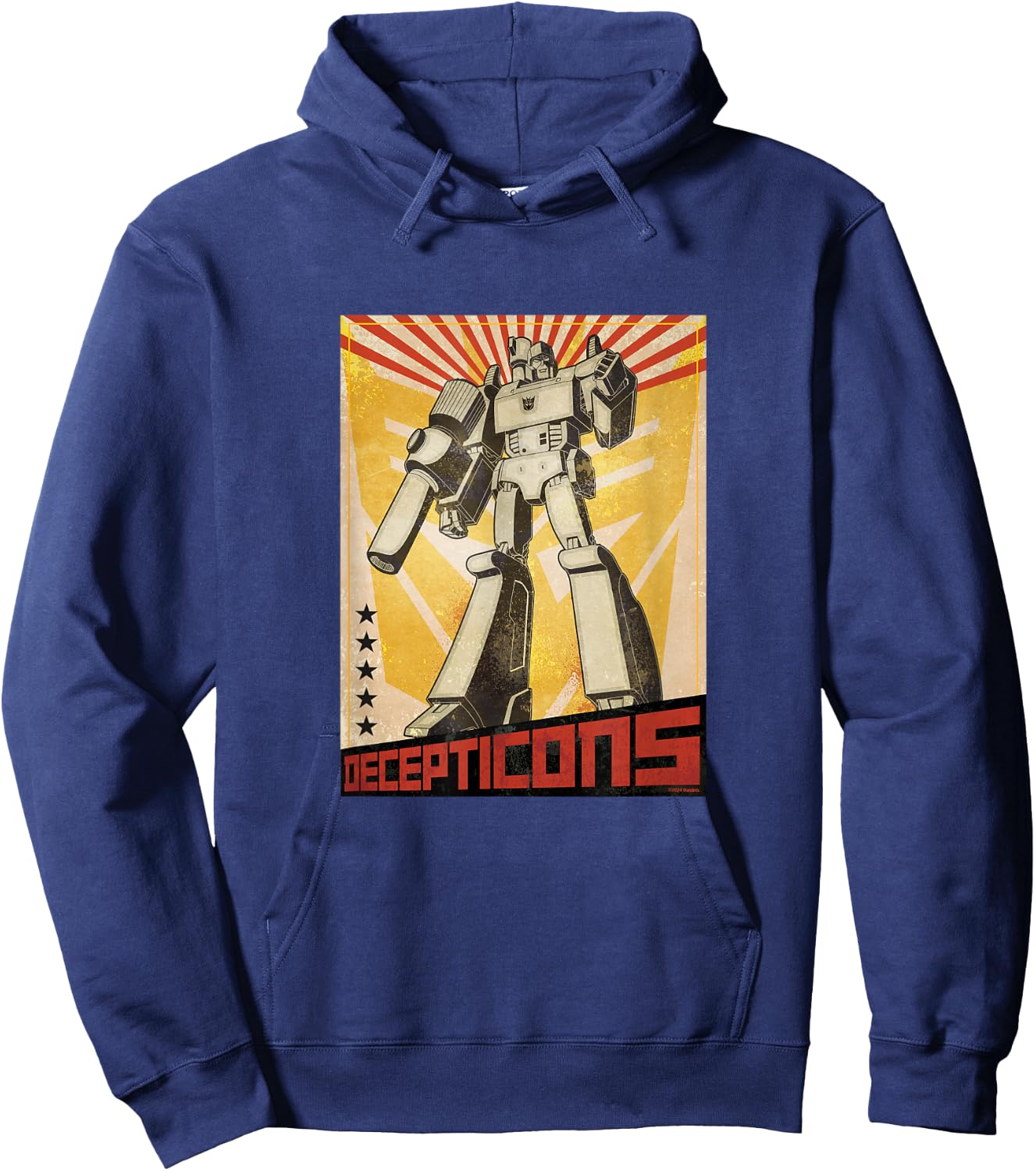 Transformers Decepticons Megatron Comic Hoodie - Hoodie | Navy