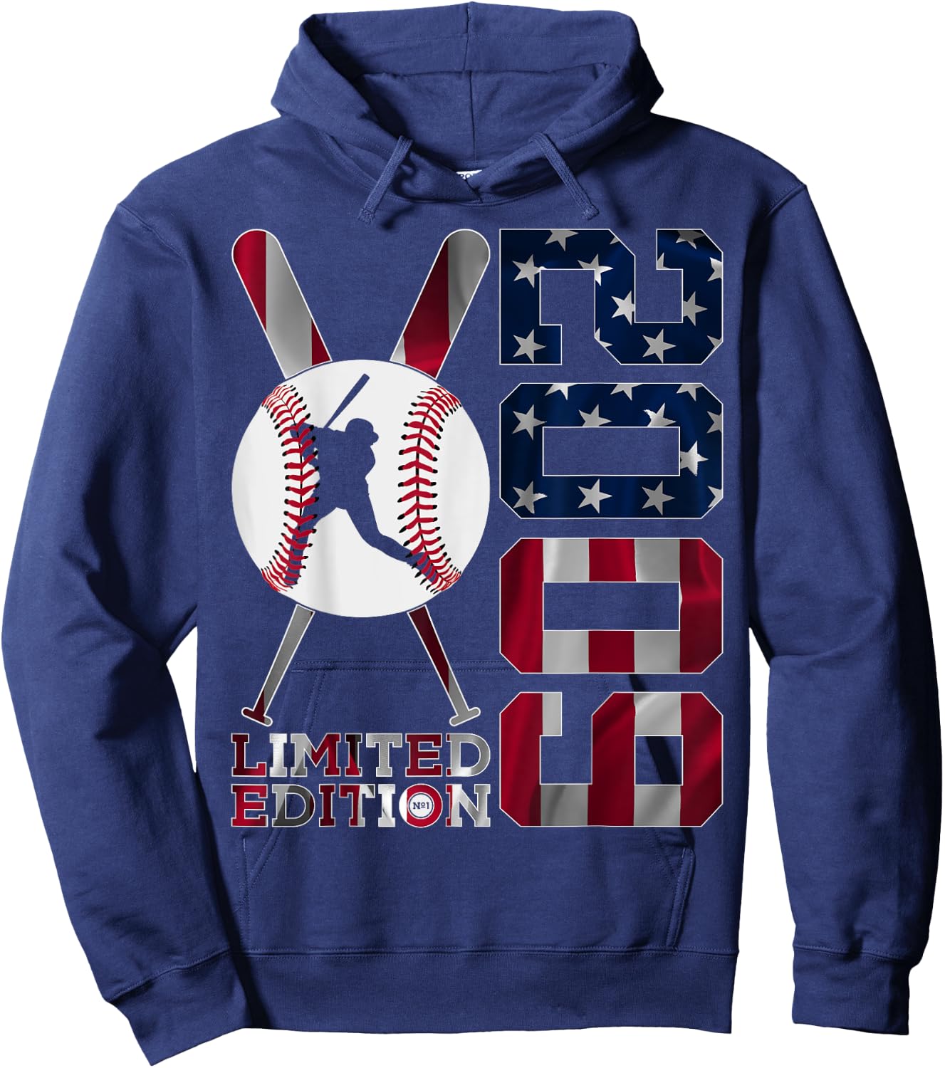 16th BIRTHDAY BASEBALL LIMITED EDITION 2009 Hoodie - Hoodie | Navy