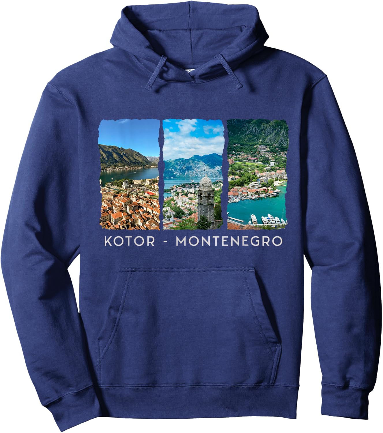 Montenegro Kotor Souvenir / Kotor Hoodie - Hoodie | Navy