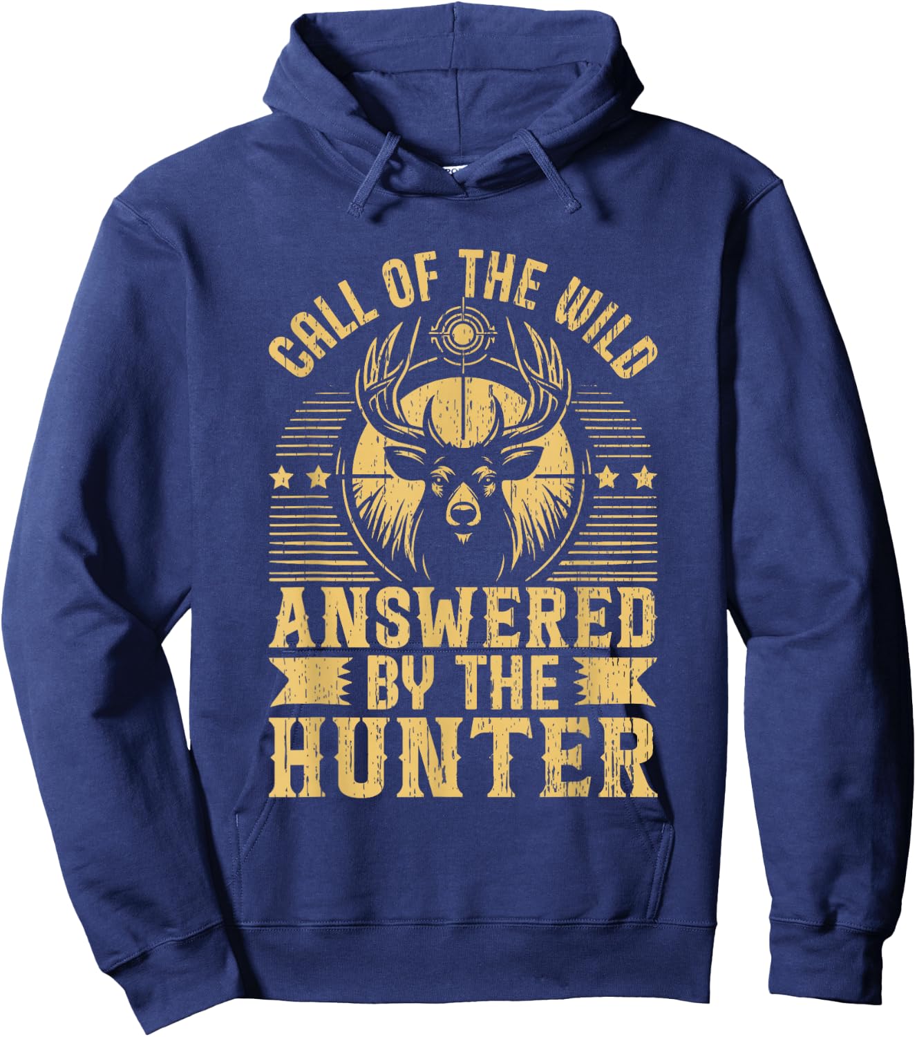 Call of the Wild answered by the Hunter Hunting Hoodie - Hoodie | Navy