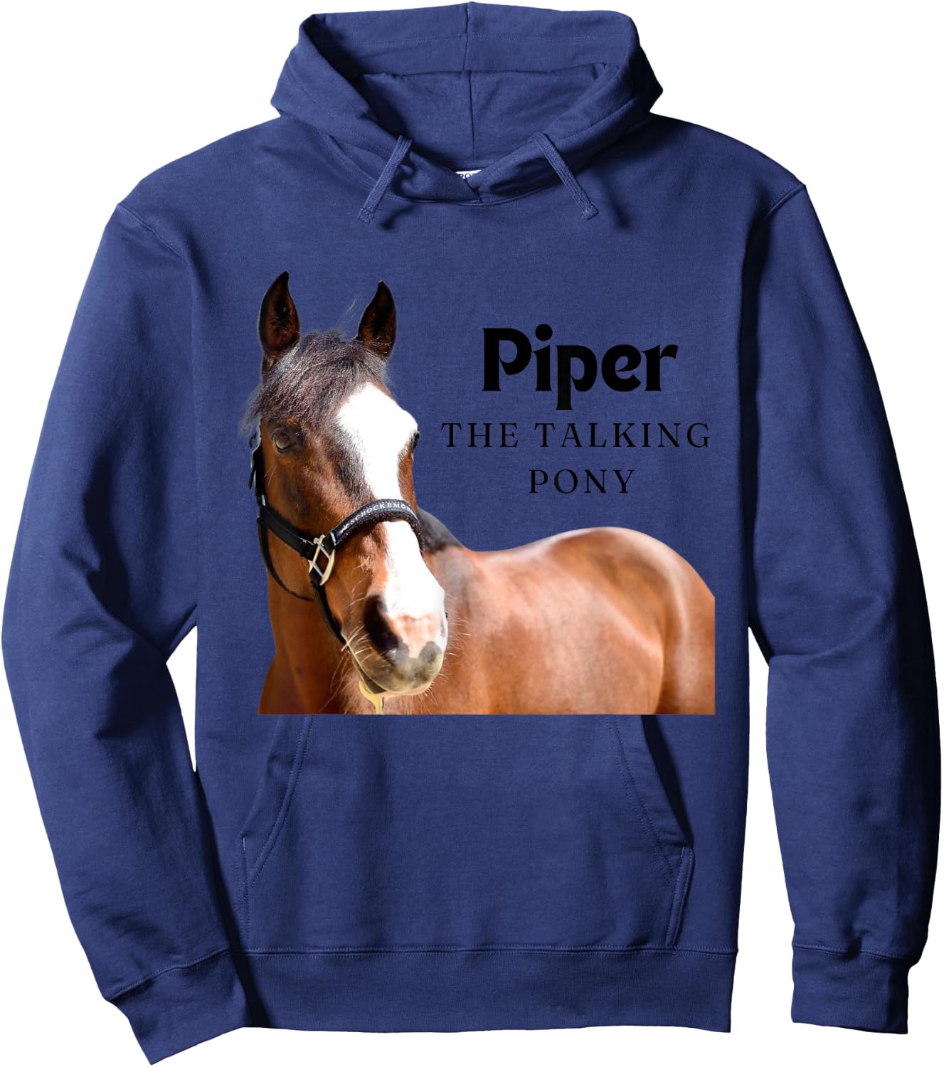Piper - The Talking Pony Hoodie - Hoodie | Navy