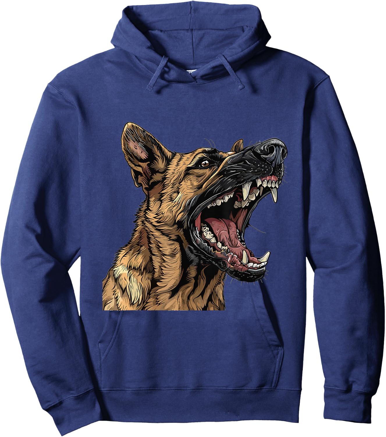 Belgian Malinois Dog Breed Graphic Hoodie - Hoodie | Navy