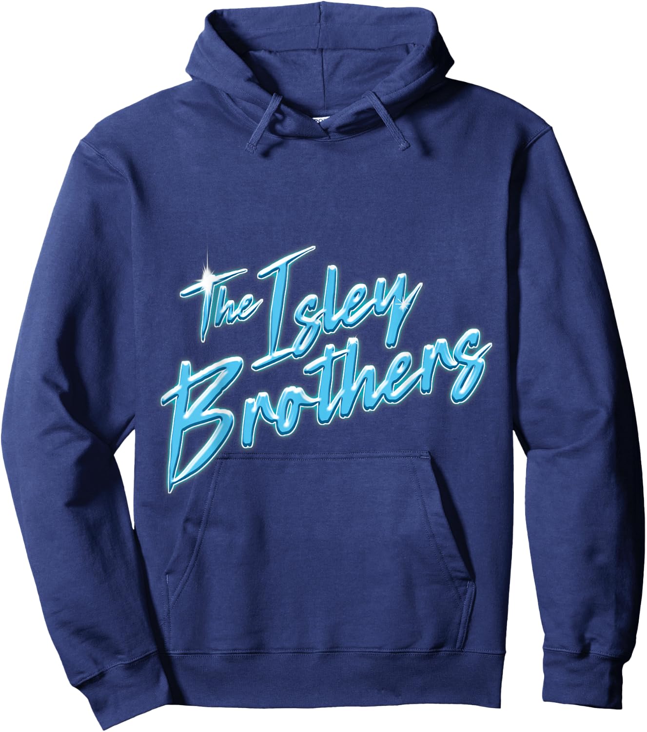 Isley Brothers - Retro Script Hoodie - Hoodie | Navy