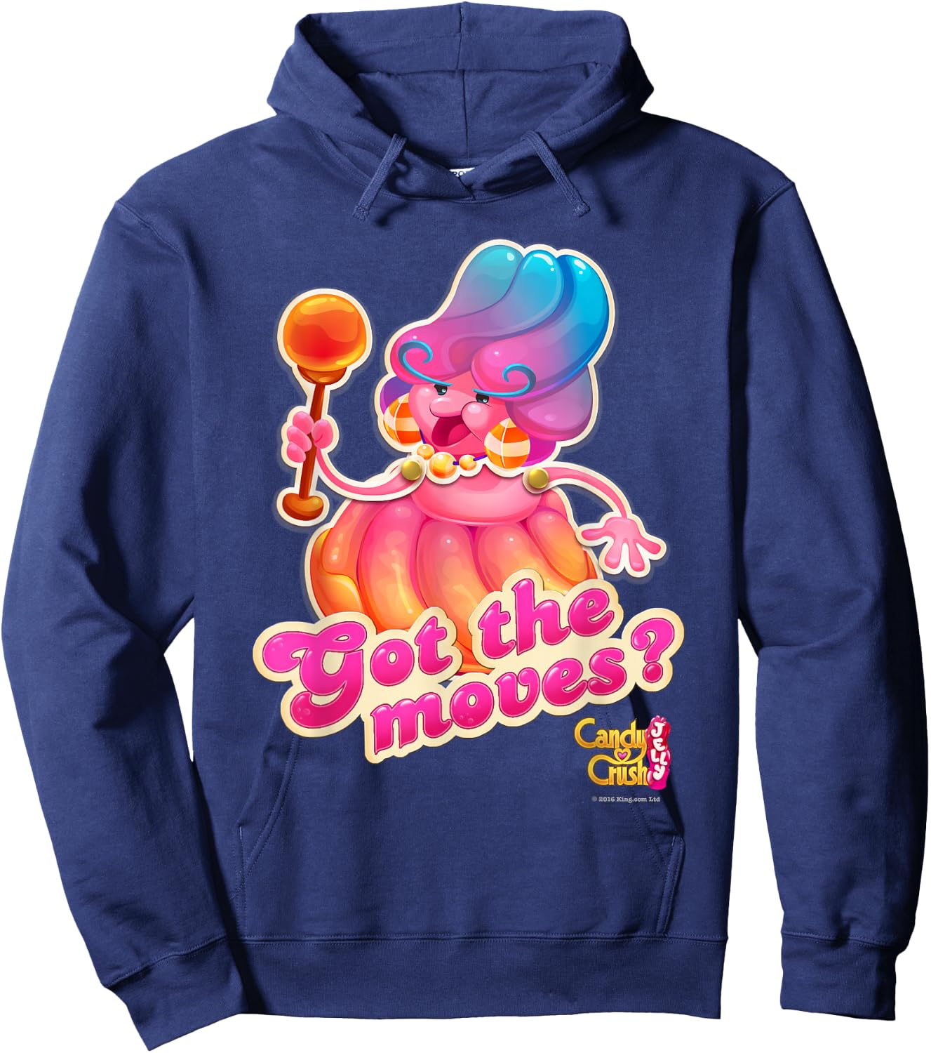 Candy Crush Jelly 'Got The Moves?' Hoodie - Hoodie | Navy
